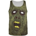 thumbnail image 1 of Halloween Dirty Ugly Zombie Face All Over Mens Tank Top Multi SM, 1 of 2