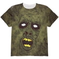 thumbnail image 1 of Halloween Dirty Ugly Zombie Face All Over Youth T Shirt Multi YLG, 1 of 2