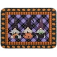 thumbnail image 1 of Halloween Dish Drying Mat for Kitchen Counter Halloween Gnomes Gingham Dry Dishes Mats 16 x 18 Inch Pumpkins Plaid Absorbent Microfiber Drainer Mat Dish Drying Pad for Countertops Decor, 1 of 6