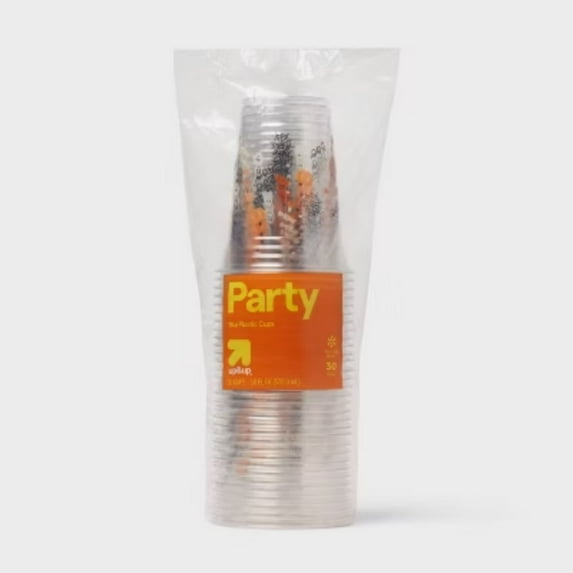 Halloween Disposable Cups - Clear