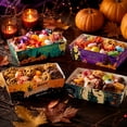 thumbnail image 1 of Halloween Disposable Paper Tray, Container Paper Boats Serving Trays for Hot Dog Popcorn Taco Snack Candy FoodS Container Party SuppliesS for Halloween Decorations,5.49*3.13*1.68in,12Pcs, 1 of 7