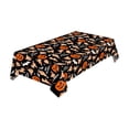 thumbnail image 1 of Halloween Disposable Plastic Tablecloth,Pumpkin Ghost Print Party Cover,Festive Dining Table Protector,Holiday Decoration Supply 108 x 54 Inch, 1 of 7