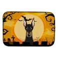 thumbnail image 1 of Halloween Doberman Dish Drying Mat, 1 of 1