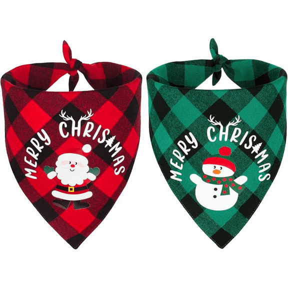 Halloween Dog Bandana Reflective Trick or Treat Boo Scarf Orange Purple Plaid Halloween Bandanas for Medium Large Dogs Pets (Large)