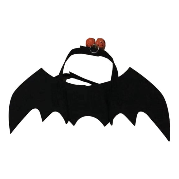 Halloween Dog Bat Wings Costume, Pet Halloween Cosplay Party Dress Up Costume for Small,Medium,Large Dogs and Cats(16Inch,G)