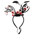 thumbnail image 1 of Halloween Dog Headband, Adjustable Pet Costume Head ,Bopper Eyeball Ghost Pumpkin Bat Cat Devil Horn Party Headwear, for Small Medium Dogs Puppy Halloween Cosplay Photo Prop Decor,J, 1 of 4