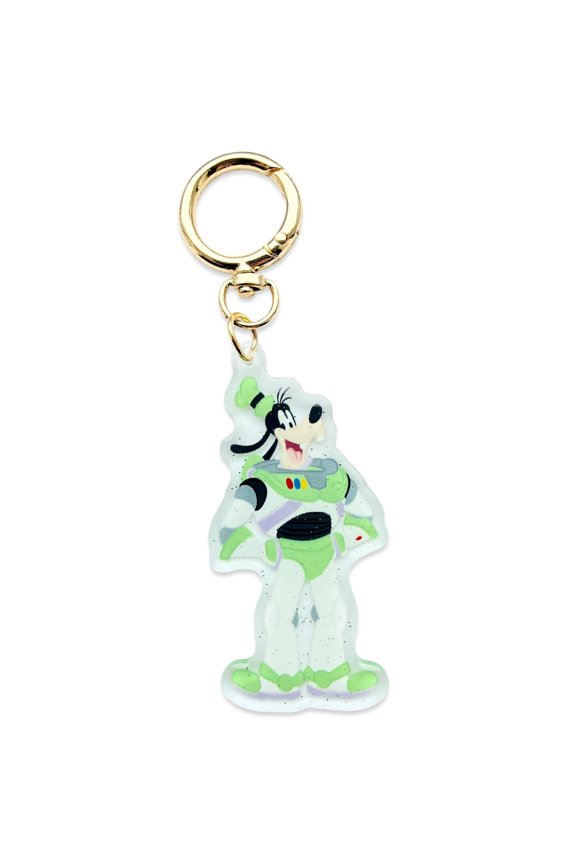 Halloween Dog Mouse in Space Ranger Buzz Costume Bag Charm // June and July Co Exclusive Design 2025 // Halloween Bag Charm // RTS//MNSSHP (1 keychain)