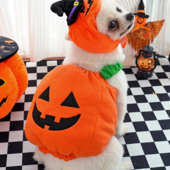 Halloween Dog Shirt Halloween Dog Clothes Pumpkin Ghosts Skeletons Pet Costume Printed Funny Scary Dog Apparel Halloween Outfit Party Cosplay Supplies for Pet Dog Cat