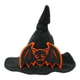 thumbnail image 1 of Halloween Dog Witch Hat Adjustable Lightweight Breathable Design Pet Headdress Cosplay Prop, 1 of 3