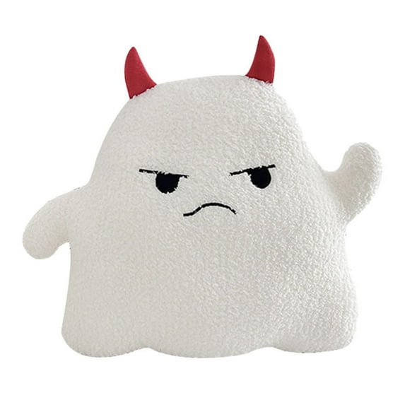 Halloween Doll Pillow with Insert | 19.7 Inch Soft Decorative Throw Cushion | Cute Theme Pillow for Sofa Bed Living Room | Halloween Home Decor Gift