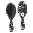 thumbnail image 1 of Halloween Doodle Elements Hair Brush,Girls Detangling Hair Brush,Glide Through Tangles with Ease for Wet & Dry Hair,8.8"X2.8", 1 of 7