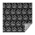 thumbnail image 1 of Halloween Doodle Pumpkin Pattern Square Tablecloth,Waterproof Square Table Cover,Wipeable Spillproof Washable Table Cover for Home Kitchen Party Decor 60"x60"(152x152cm), 1 of 6