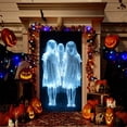 thumbnail image 1 of Halloween Door Cover Decoration, 35x71 inch Tapestry, Halloween Door Cover Door Hanging Party Decoration Door Cover Tapestrys, 1 of 8