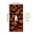 thumbnail image 1 of Halloween Door Hanging Curtain Decor Porch Decoration Party Scene Setup With Patterns For Indoor Outdoor Use, 1 of 2