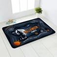 thumbnail image 1 of Halloween Door Mat Floor Mat Outdoor Indoor Gnome Pumpkin Doormat Entrance Hallway Welcome Bedroom Kitchen Rug, 1 of 6