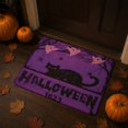 thumbnail image 1 of Halloween Door Mat Ghost Pumpkin Absorbent Doormat for Bathroom Toilet Holiday Decor by OVFUIZ, 1 of 7