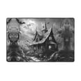 thumbnail image 1 of Halloween Door Mat, Halloween Haunted House Path Indoor Door Mat Bedroom Rug & Carpets Entryway Rug Front Door Welcome Mat, Halloween Rugs for Living Room Home Decor 60x39in, 1 of 6