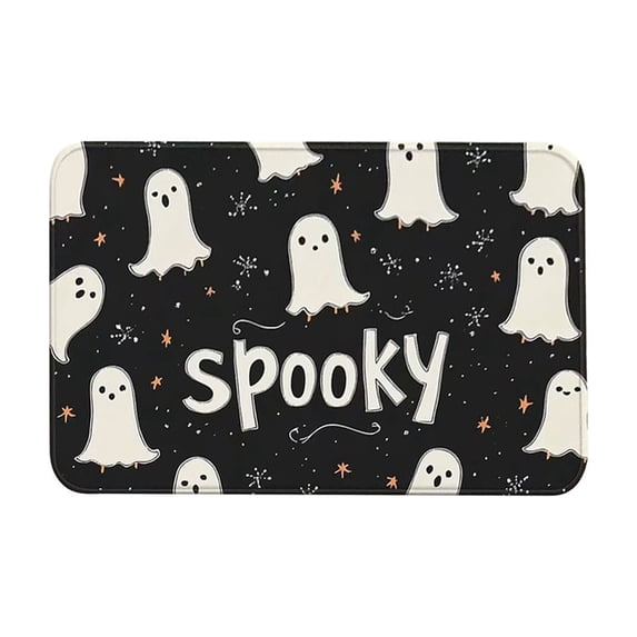 Halloween Door Mat Outdoor Cute Welcome Doormat for Front Door Non Slip Floor Mat Halloween Rug for Outside Front Porch Entryway Decor