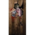 thumbnail image 1 of Halloween Door Poster 6ft X 3ft Unisex Costume Accessories Adult Black Fancy Dress Party Book Week, 1 of 1