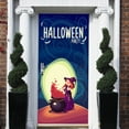 thumbnail image 1 of Halloween Door stickers Fridge Magnets Door Decorations Horror and Weird Window Door Cover Photo Posters Banner Backdrop Halloween Wallpaper Sticker for Front Door Porch, 1 of 15