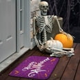 thumbnail image 1 of Halloween Doormat Blanket Decor (Halloween Black), (rug-halloween), 1 of 4