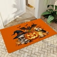 thumbnail image 1 of Halloween Doormat, Cute Fun Halloween Floor Mat, Non Slip Door Mat, Rugs for Indoor Outdoor Entrance Home Bathroom Living Room Decor, 24"x36", 1 of 7