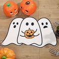 thumbnail image 1 of Halloween Doormat, Ghost Spooky Gothic Cute Fun Halloween Floor Mat, Non Washable Welcome Mat, Fall Thanksgiving Rugs for Indoor Outdoor Entrance Home Bathroom Living Room Decor, 1 of 8