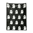 thumbnail image 1 of Halloween Double-Sided Blanket, Polyester Soft Throw, Sofa/Bed/Living Room/Travel Blanket, Halloween Themed Decor Blanket(59.06×51.18in), 1 of 7