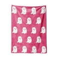 thumbnail image 1 of Halloween Double-Sided Blanket, Polyester Soft Throw, Sofa/Bed/Living Room/Travel Blanket, Halloween Themed Decor Blanket(59.06×51.18in), 1 of 7