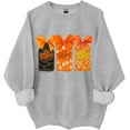 thumbnail image 1 of Halloween Dr Pepper Coquette Sweatshirt/Hoodie, Ghost Dr Pepper Coke Shirt Long Sleeve Unisex Tops, 1 of 7