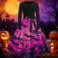 thumbnail image 1 of Halloween Dresses for Women Adult Square Neck Long Sleeve Renaissance Gothic Style Dress For Themed Party Evening Occasions, 1 of 5