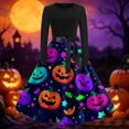 thumbnail image 1 of Halloween Dresses for Women Adult Square Neck Long Sleeve Renaissance Gothic Style Dress For Themed Party Evening Occasions, 1 of 5