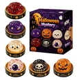 thumbnail image 1 of Halloween Dumpling Squishy Mystery Box, Halloween Spooky Dumpling Squishies Box, Surprise Blind Box Fidget Toy, Soft Stress Relief Sensory Gift for Halloween Party Favor, 1 of 4