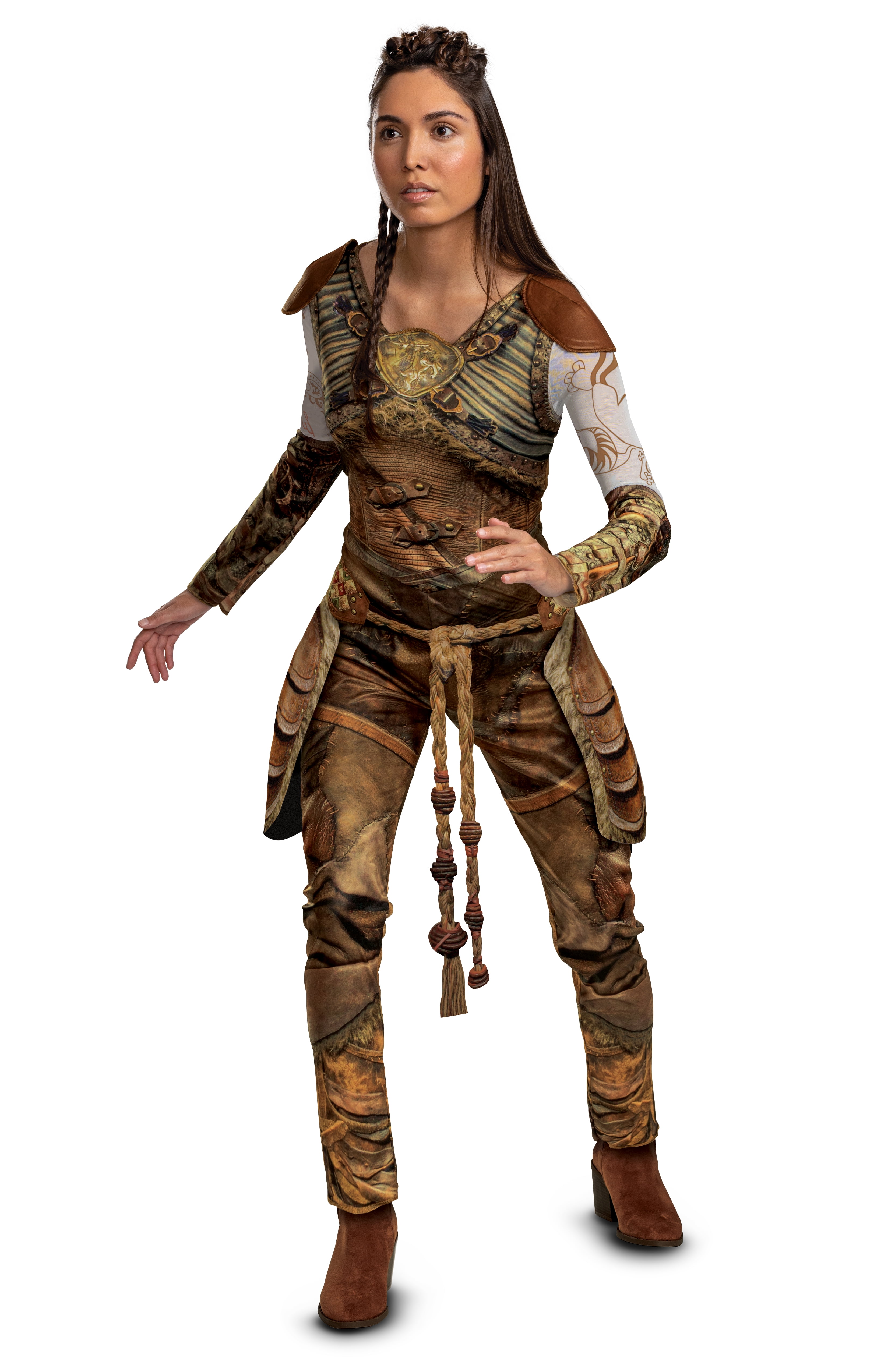 Halloween Dungeons & Dragons Womens Holga Classic Costume, by Disguise, Size L