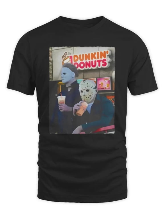 Halloween Dunkin Ahh Merch Holiday T-Shirt, Size S-5XL