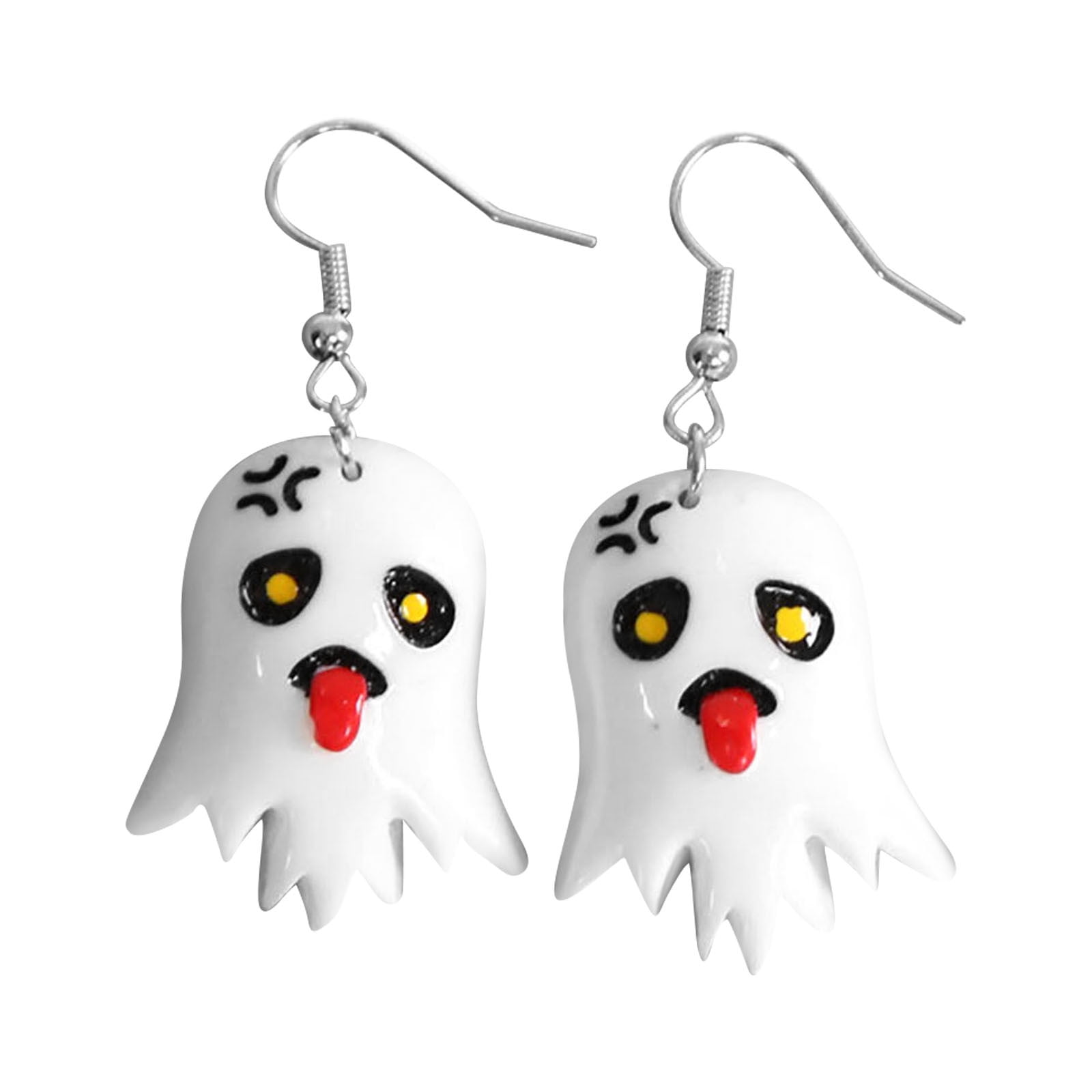 Halloween Earrings 3D Earrings Funny Pumpkin Decorative Earrings Women