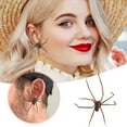 thumbnail image 1 of Halloween Earrings for Women Gothic Jewelry Scary Spider Earrings Metal Studs Hand Accessories for Party Favors Fool's Day Christmas, 1 of 7