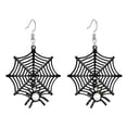 thumbnail image 1 of Halloween Earrings for Women Men - Spider Web Stud Earrings Gothic Halloween Themed Jewelry Accessories for Party Favors and Holiday Celebration, 1 of 7