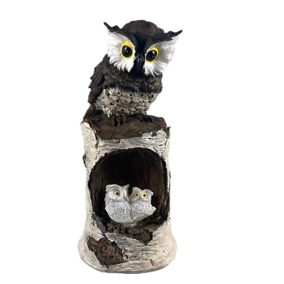 Halloween Eerie Owl Night Lights — Striking Yellow Eyes with Haunted Shadows, Halloween Decorations for Halloween Parties & Trick or Treat Nights — perfect for Haunted House Setups with spooky setups