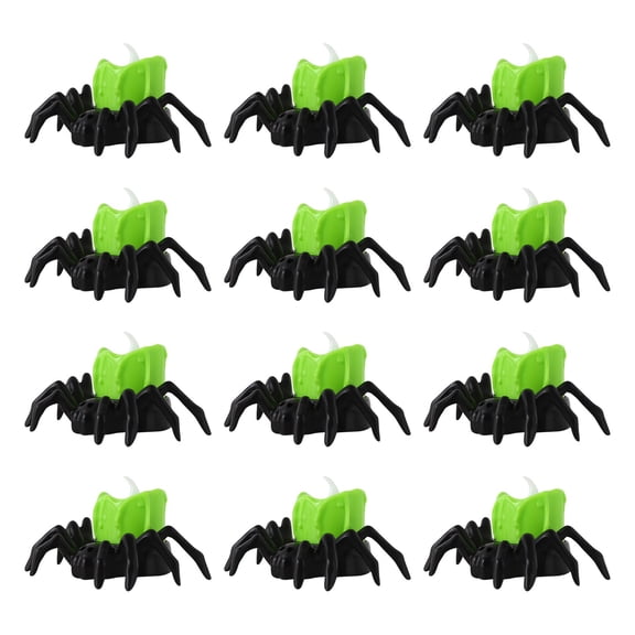 Halloween Eerie Spider Lights 12 Pcs Scary Eyeballs with Creepy Shadows, Halloween Decorations for Windows, Glass Doors & Indoor Haunted Scenes designed for Costume Parties with spooky setups