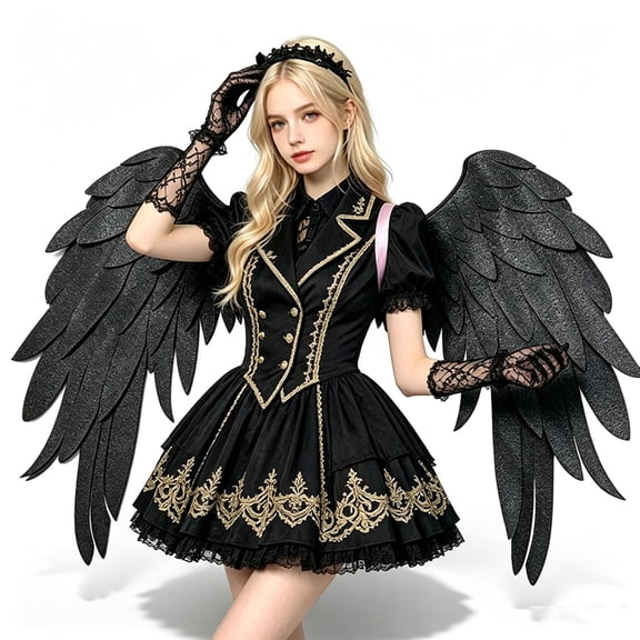 Halloween Electric Angel Wings Adults,Realistic Flexible Angel Feather Wings Costume for Christmas,Masquerade