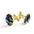 thumbnail image 1 of Halloween Elegant Dress Shirt Cufflinks Set Made of Stainless Steel for Formal Occasions, 1 of 6