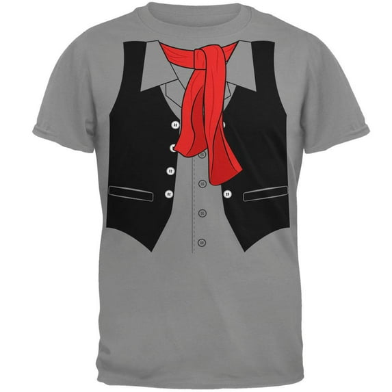 Halloween English Chimney Sweep Costume Mens T Shirt Gravel X-LG