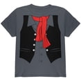 thumbnail image 1 of Halloween English Chimney Sweep Costume Youth T Shirt Charcoal Youth X-SM, 1 of 1