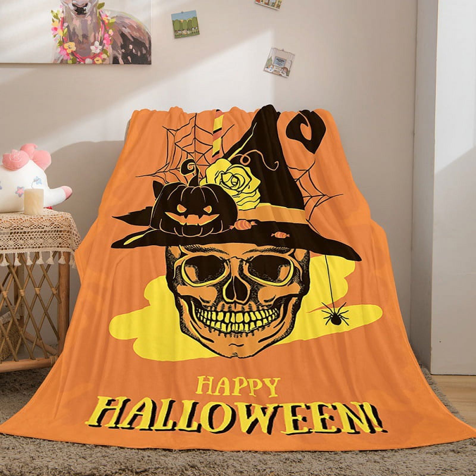 Halloween Envelope Blanket Printed Flannel Blanket