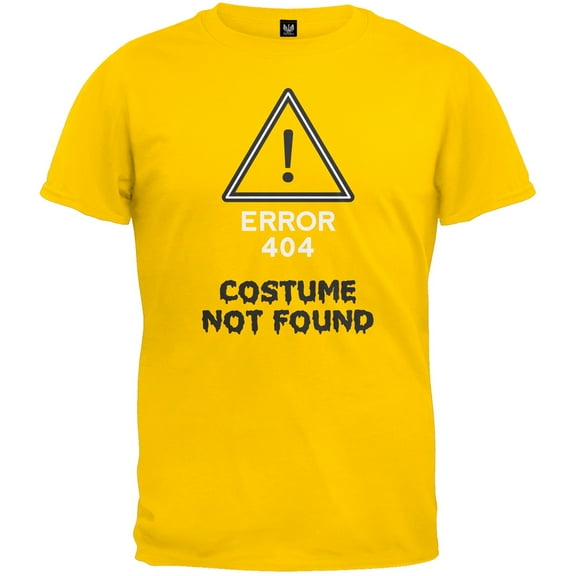 Halloween Error Costume Not Found Youth T-Shirt - Youth Small