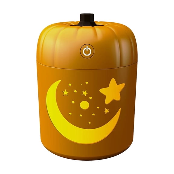 Halloween Essential Oil Diffuser,Halloween Theme Air Humidifier,280ml Cute Pumpkin Humidifier,Usb Mini Quiet Fine Mist Maker,Led Night Light For Bedroom Desk.