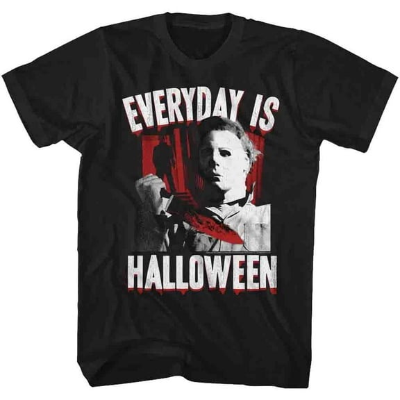 Halloween Everyday Black Adult T-Shirt
