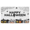 thumbnail image 1 of Halloween Evil Pumpkin Front Door Mat,Durable Absorbent Low-Profile Door Mat 17x30 Inch Horror Pumpkin Ghost Throw Rug for Room Winter Laundry, 1 of 6