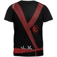 thumbnail image 1 of Halloween Evil Shadow Ninja Costume All Over Mens Black Back T Shirt Multi MD, 1 of 2
